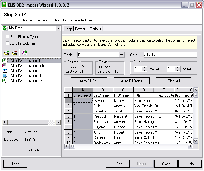 EMS DB2 Utils Screenshot